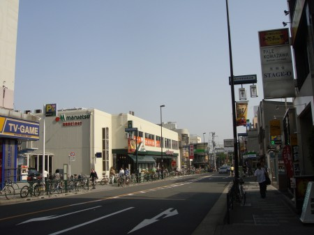 世田谷区深沢６丁目のアパートの周辺