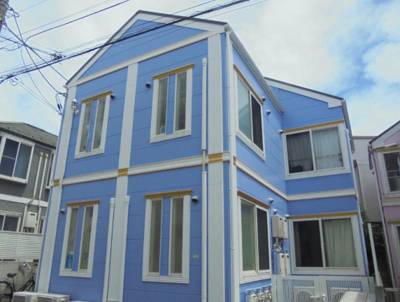 中野区若宮２丁目のアパートの外観