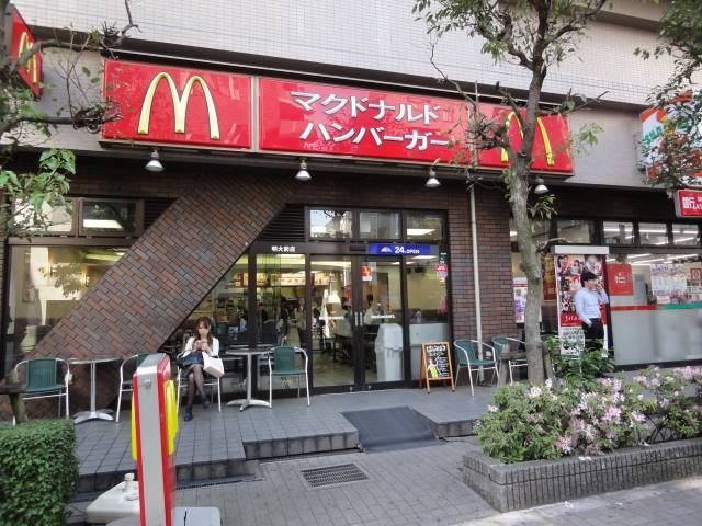 中野区若宮２丁目のアパートの周辺