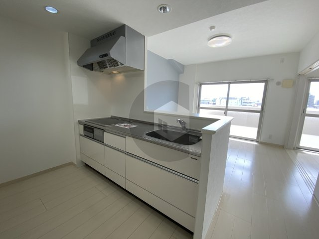 東大阪市西堤学園町２丁目の賃貸マンションのキッチン