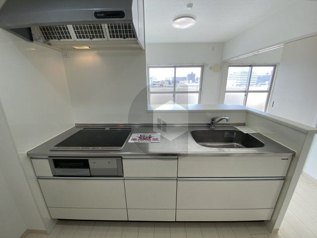 東大阪市西堤学園町２丁目の賃貸マンションのキッチン