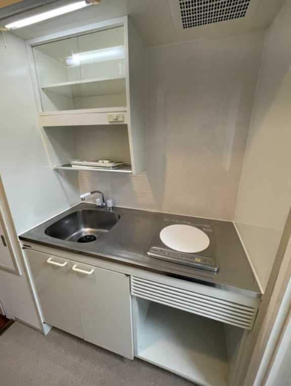 ダイアパレス池尻大橋　分譲賃貸　高層階　日勤管理のキッチン