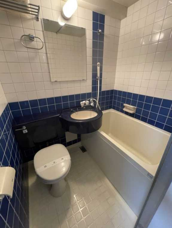 ダイアパレス池尻大橋　分譲賃貸　高層階　日勤管理の浴室