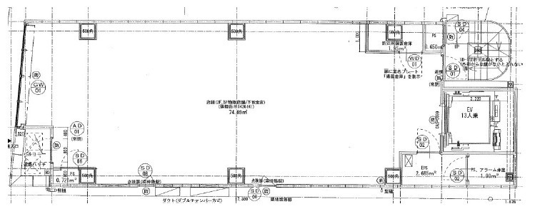 ＡＣＮ新宿スクエアの間取り
