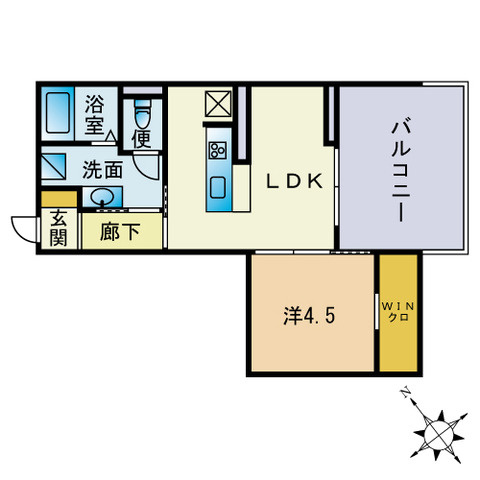 GD OHASHI Apartmentの間取り