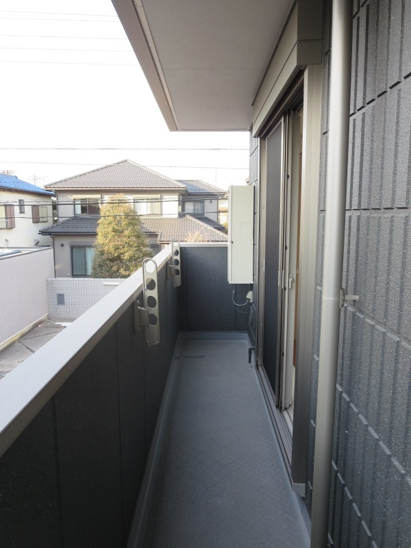 リビオン西青木のバルコニー