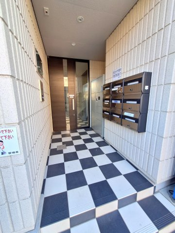 リビオン西青木のロビー