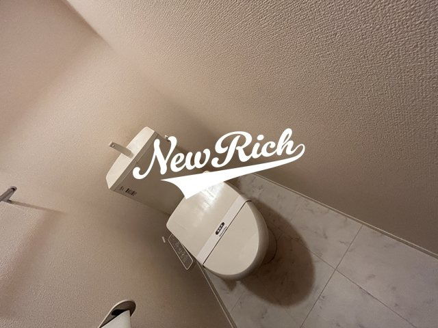 伊勢崎市山王町のアパートのトイレ