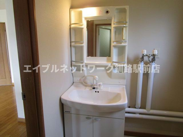 和田ハイツの洗面所