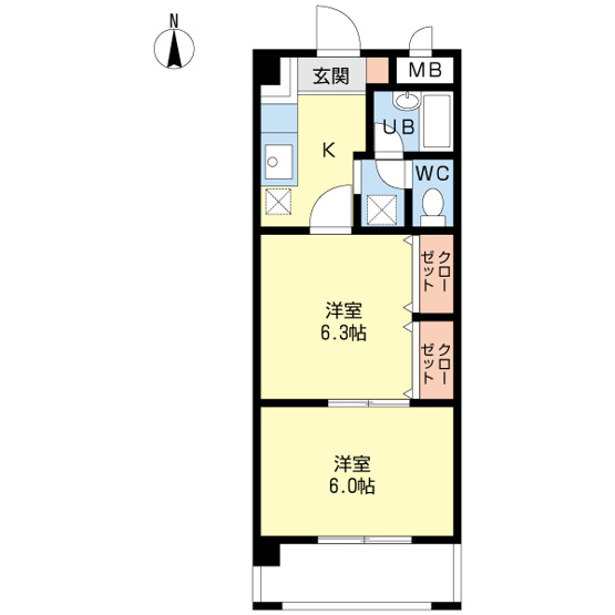 【間取り】 | ベルメゾン石垣西