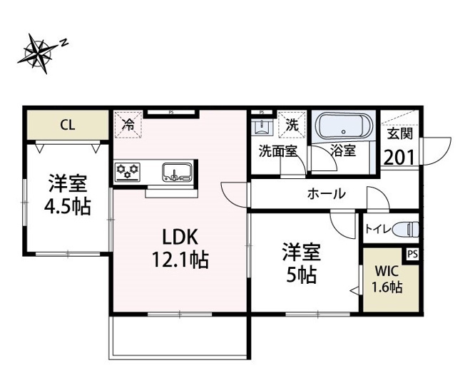 【間取り】 | ルガロ　ノイエス