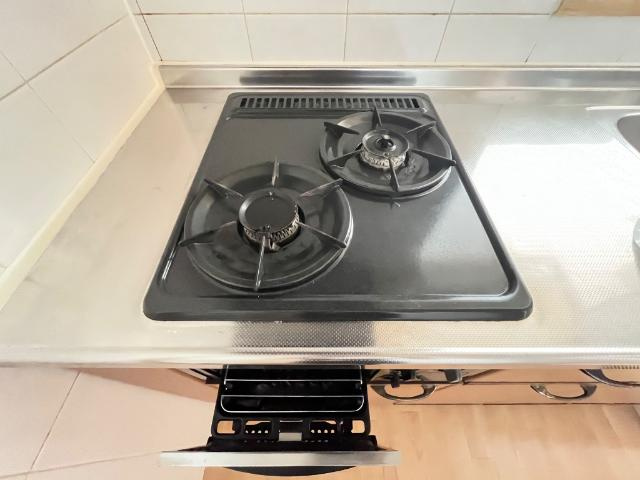 プレステージⅠのキッチン|魚焼き器付きコンロ