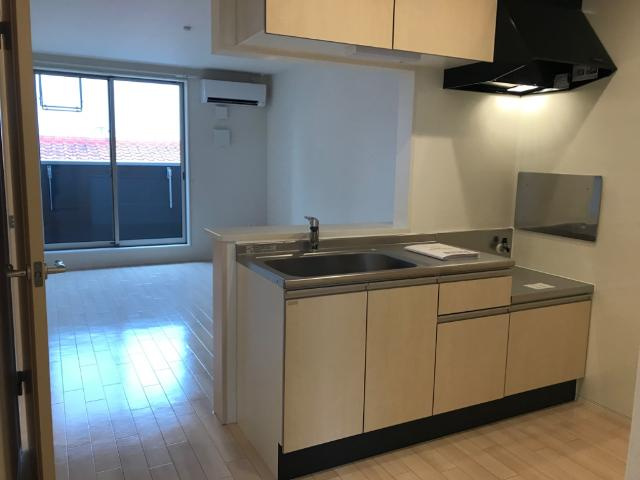 久留米市高良内町のアパートのキッチン|キッチン