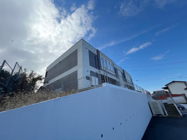 久留米市高良内町のアパートの外観|外観写真（昼）