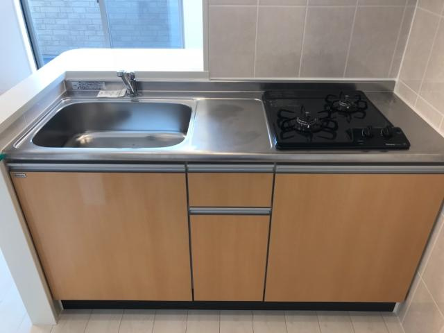 GRACE-GAIAのキッチン|2口ガスコンロ