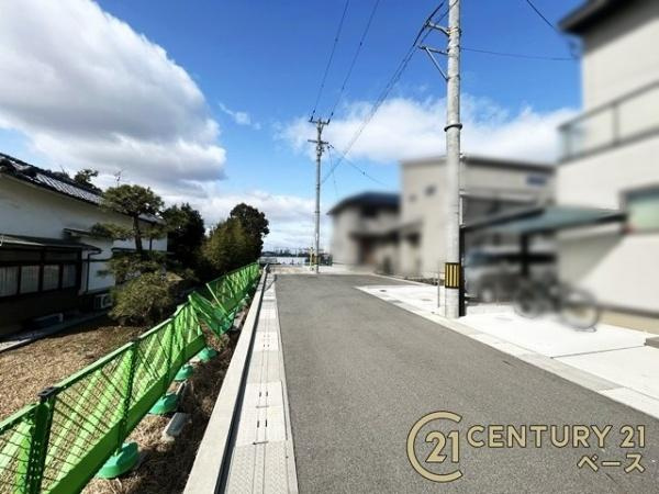 リーブルガーデン額田部北町 ／新築一戸建の前面道路含む現地写真|■現地撮影写真■
