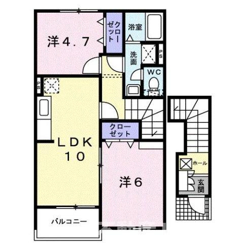 プロスパー・Ⅰの間取り