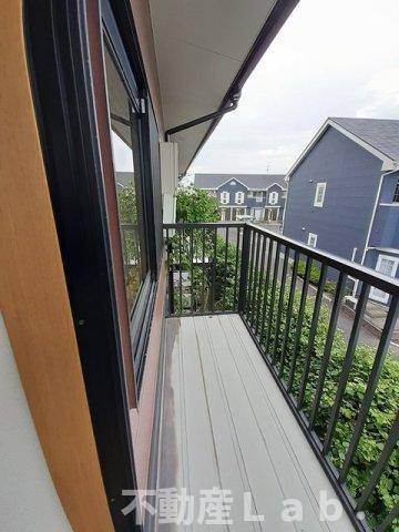 アーバンハイツのバルコニー