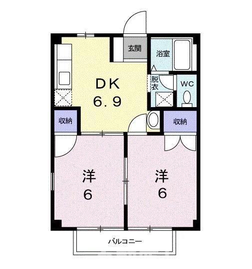 アーバンハイツの間取り