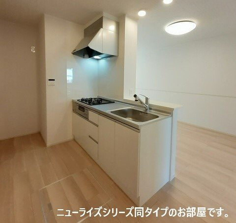 クレメント岩出Ｄのキッチン