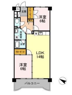 【間取り】 | マンションビスタリカ