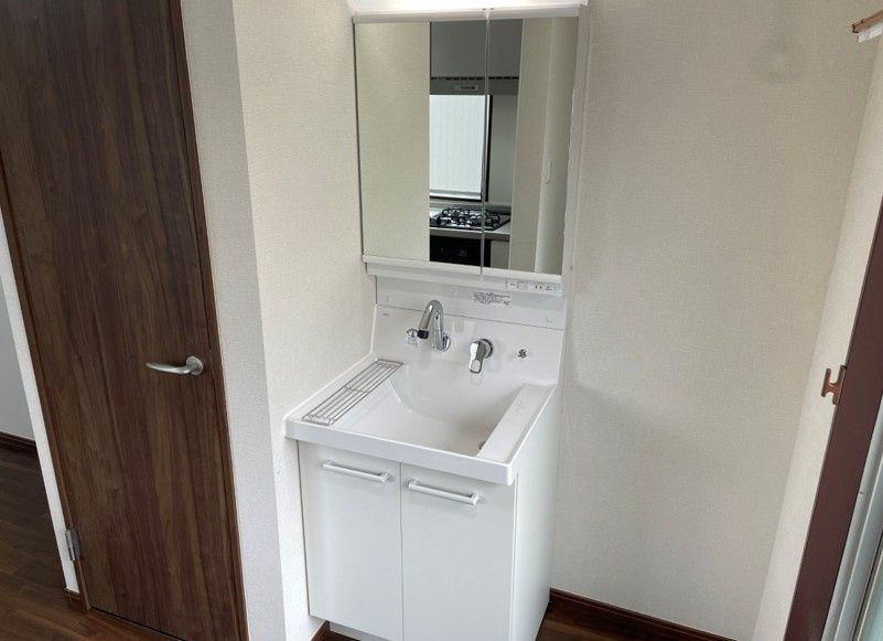 長沼ビルの独立洗面台