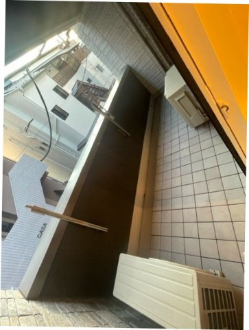 ベレオ東砂のバルコニー