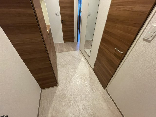 ベレオ東砂の玄関