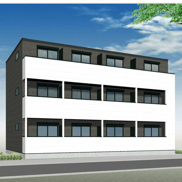 ラクセス杉田の外観パース