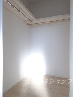 広島市安佐北区深川１丁目のアパートの収納|ウォークインクローゼット
