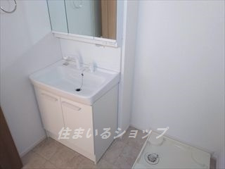 広島市安佐北区深川１丁目のアパートの洗面所|シャンプードレッサー