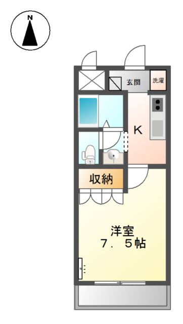 グランディール姫路の間取り