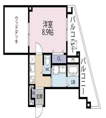 Mano Mansionの間取り