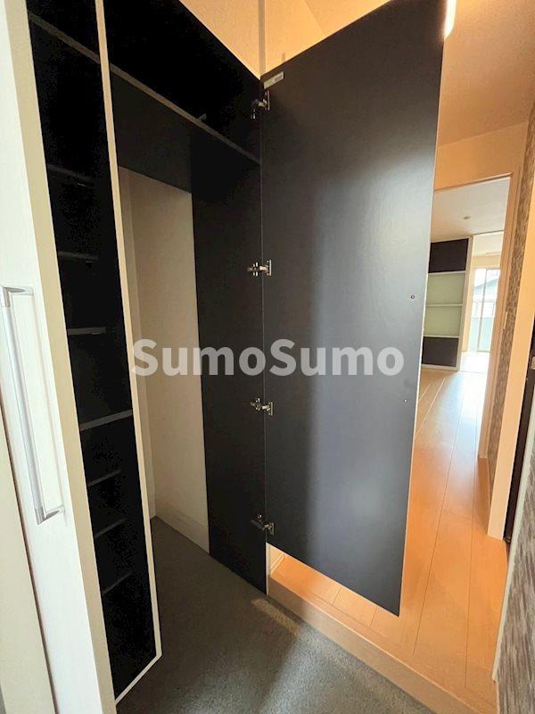 ヴィラ・デュオA棟の収納|専用の収納スペースです