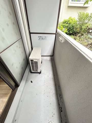 エクレール六甲のバルコニー