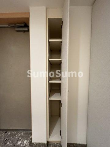 エスティメゾン白金台の収納|こまごまとしたものを収納できそうですね