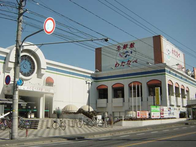 【周辺】 | フォレスト庭瀬 | わたなべ生鮮館庭瀬店まで1,090ｍ