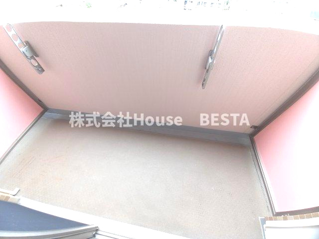 エステムコート神戸ハーバーランド前Ⅳベイライトのバルコニー