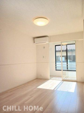 ソレイユＡの居間・リビング|当社、チルホームのHPもご覧ください(^^)/物件情報多数♪