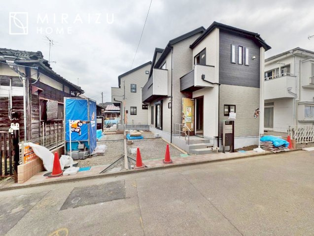 【外観】 | 陽の光をたっぷりと浴びながら気持ち良く生活が出来ます。夢のマイホーム、夢ではなく実現出来ます！見学・ご相談等、お気軽にご連絡下さい。