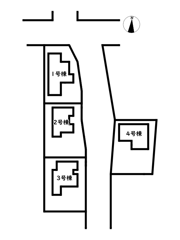 太子町東南3期/新築戸建の区画図