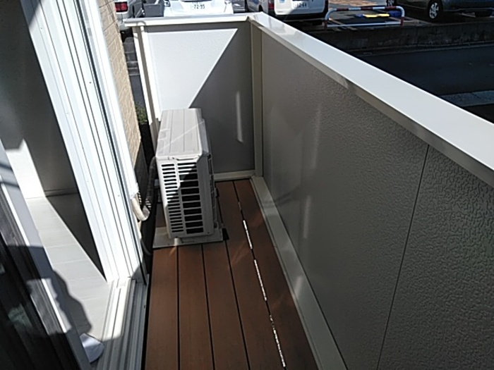 アーブル クロシェット　Ｄ棟のバルコニー