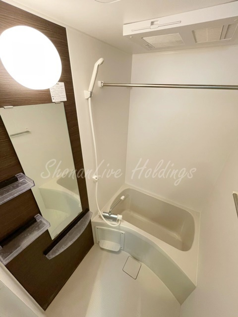 鎌倉市岡本２丁目のアパートの浴室|浴室乾燥もあり女性の方も安心♪