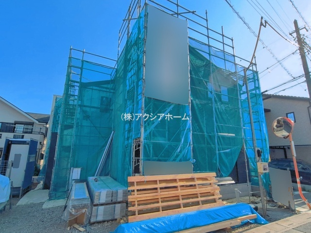 入間市鍵山2丁目・全1棟　新築一戸建　～東南角地・駐車2台～の外観|2026年4月7日撮影