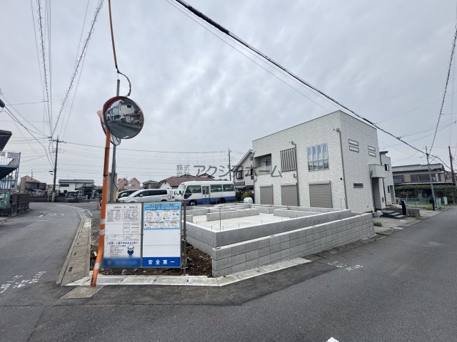 入間市鍵山2丁目・全1棟　新築一戸建　～東南角地・駐車2台～の外観|2026年4月7日撮影