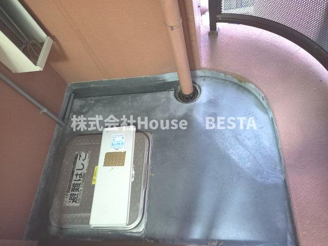 エステムコート神戸県庁前Ⅱのバルコニー