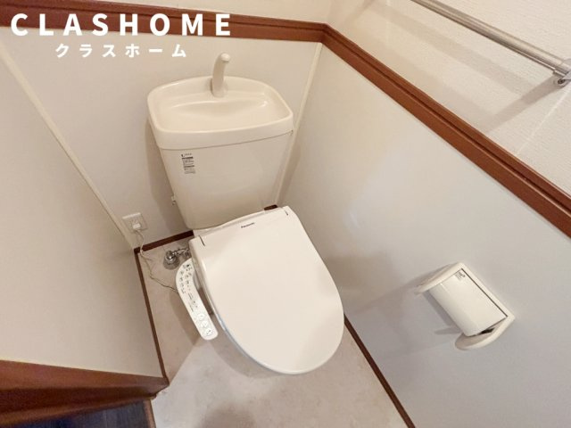 セジュール千福　　刈谷市近郊の賃貸はクラスホームのトイレ|同物件の別部屋になります。