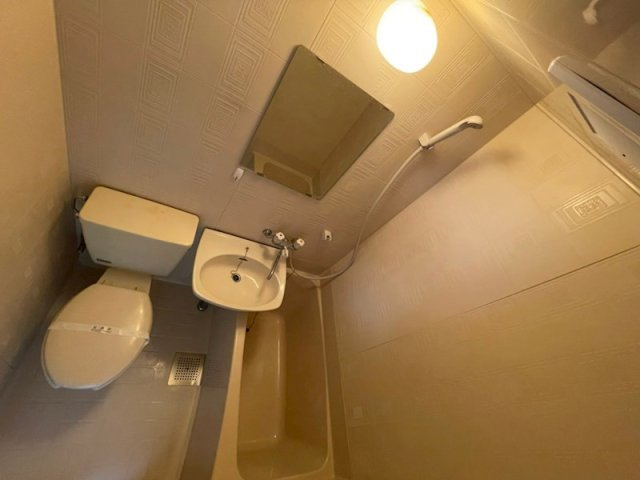 永手コスモハイツの浴室