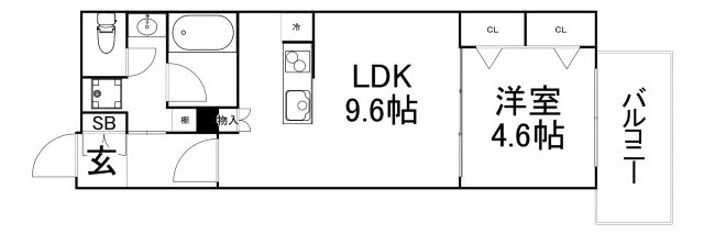 【間取り】 | アーバネックス大手前