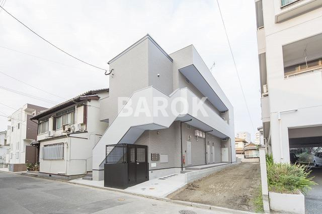 福岡市東区箱崎１丁目のアパートの外観